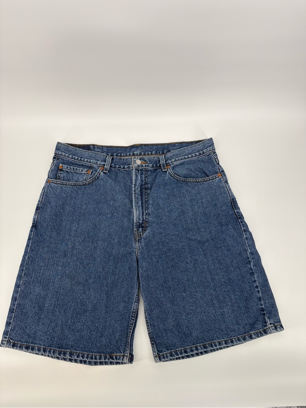 Vtg Levis 550 Relaxed Fit Denim Shorts Mens 38 Blue Jorts Baggy 2009 Lesotho